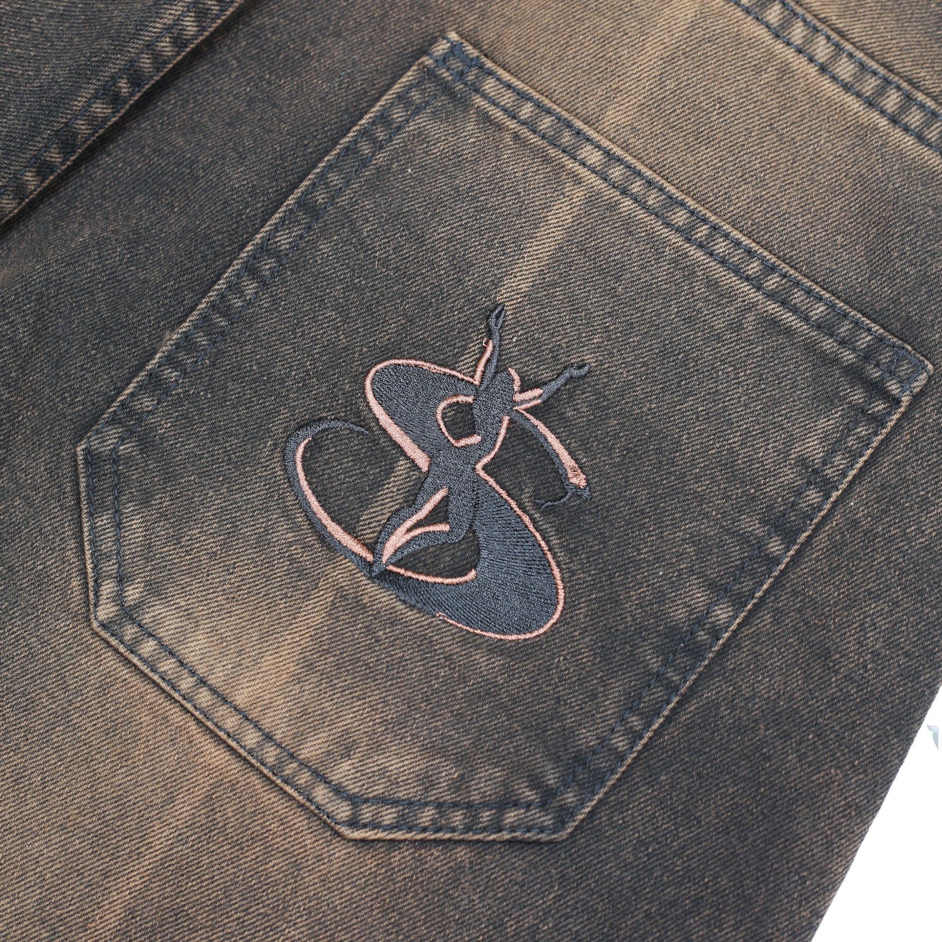 Bleached Phantasy Jeans (Bronze) - Image 4