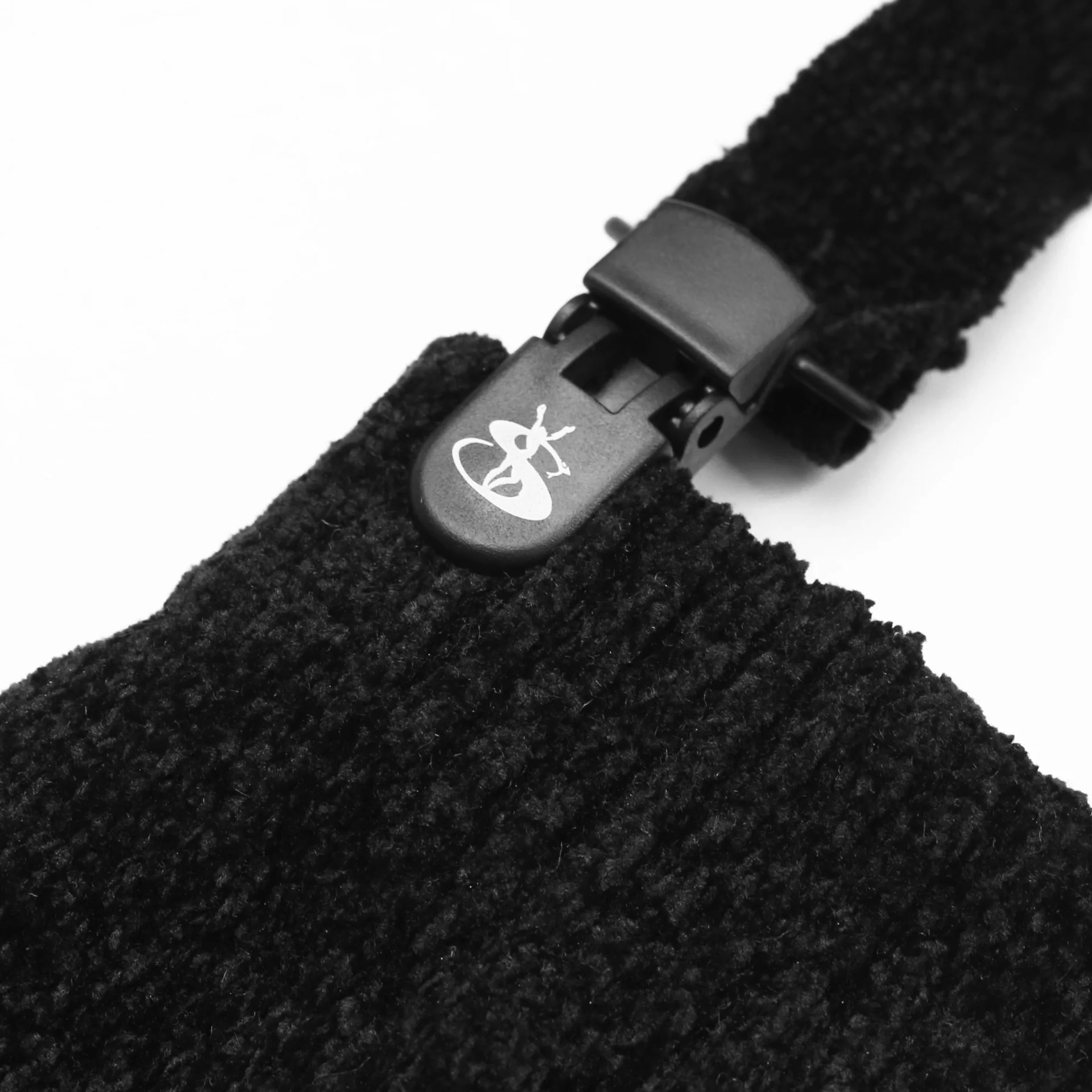 Chenille Gloves (Black) - Image 4
