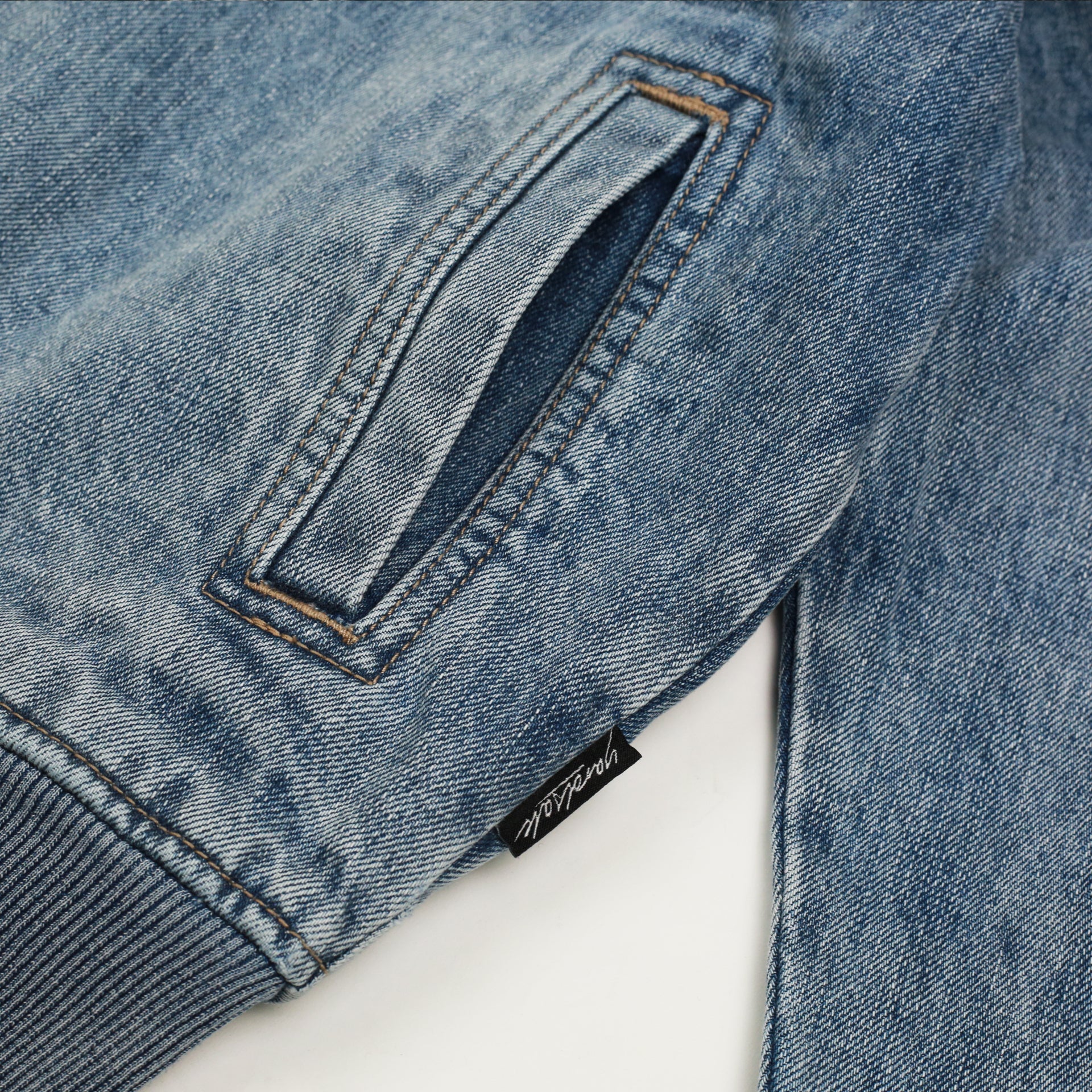 Denim Hood (Blue) - Image 4