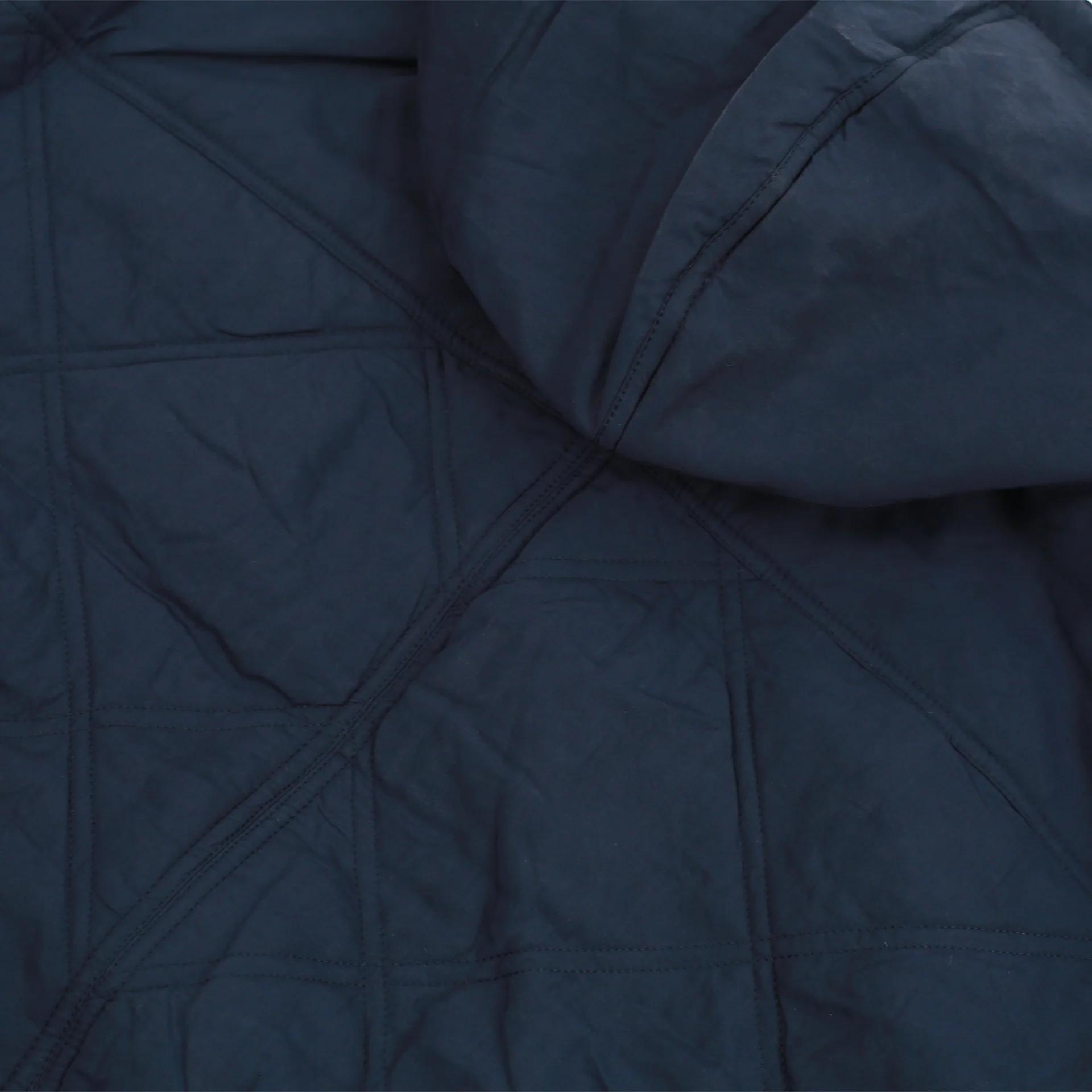 Diamond Quilted Jacket (Navy) - Image 4