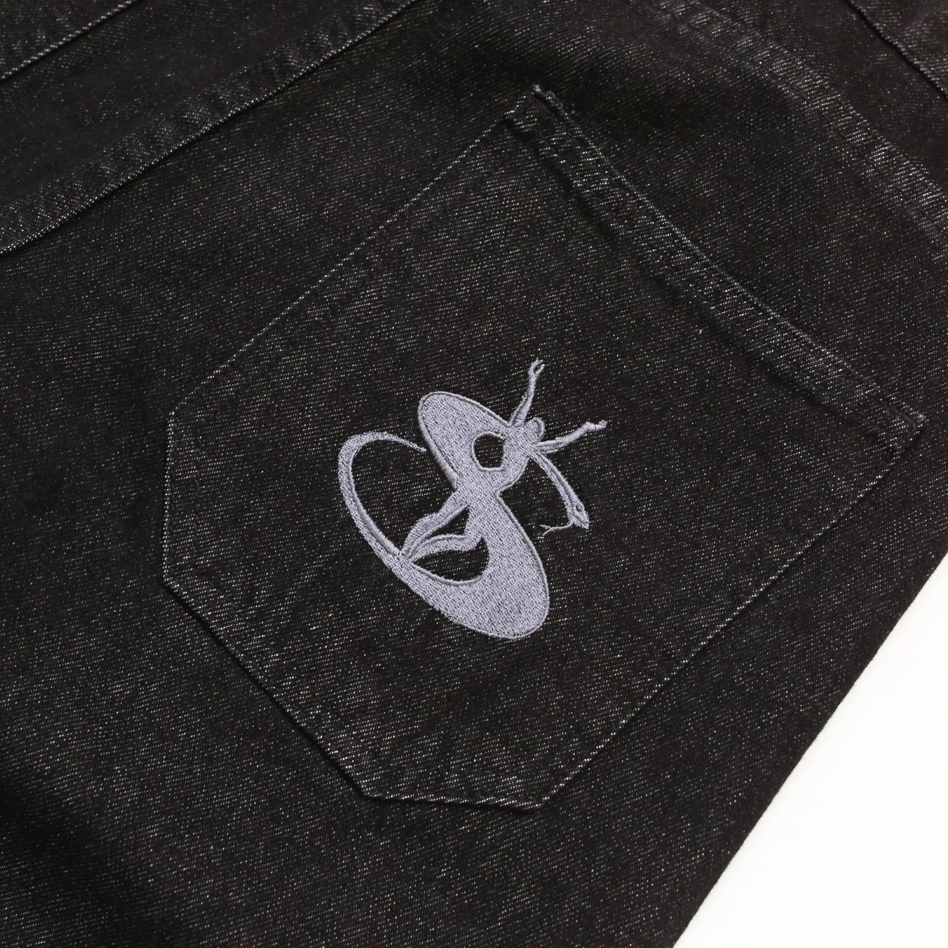 Faded Phantasy Jeans (Black) - Image 4