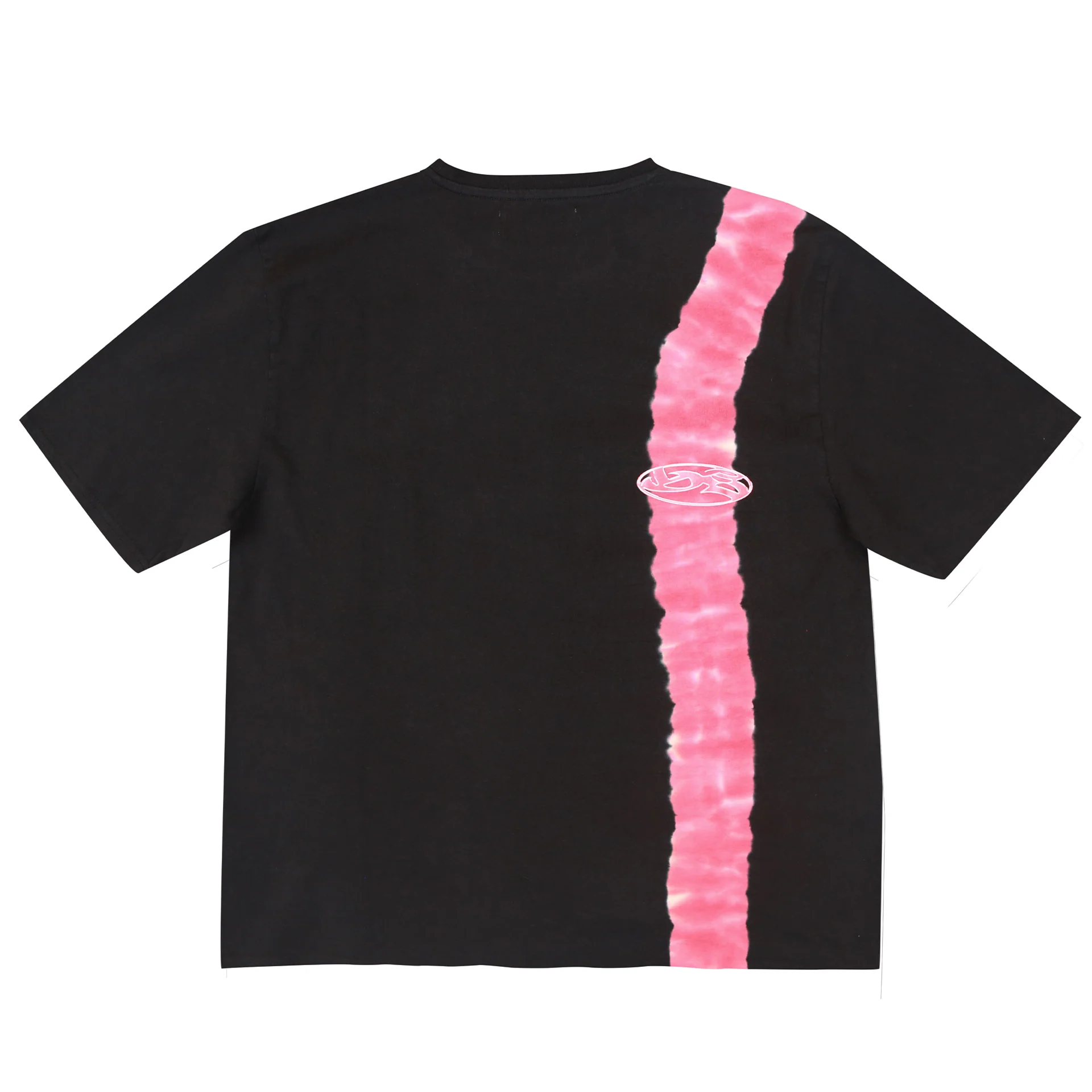 Flower Tie Dye T-Shirt (Black) - Image 2