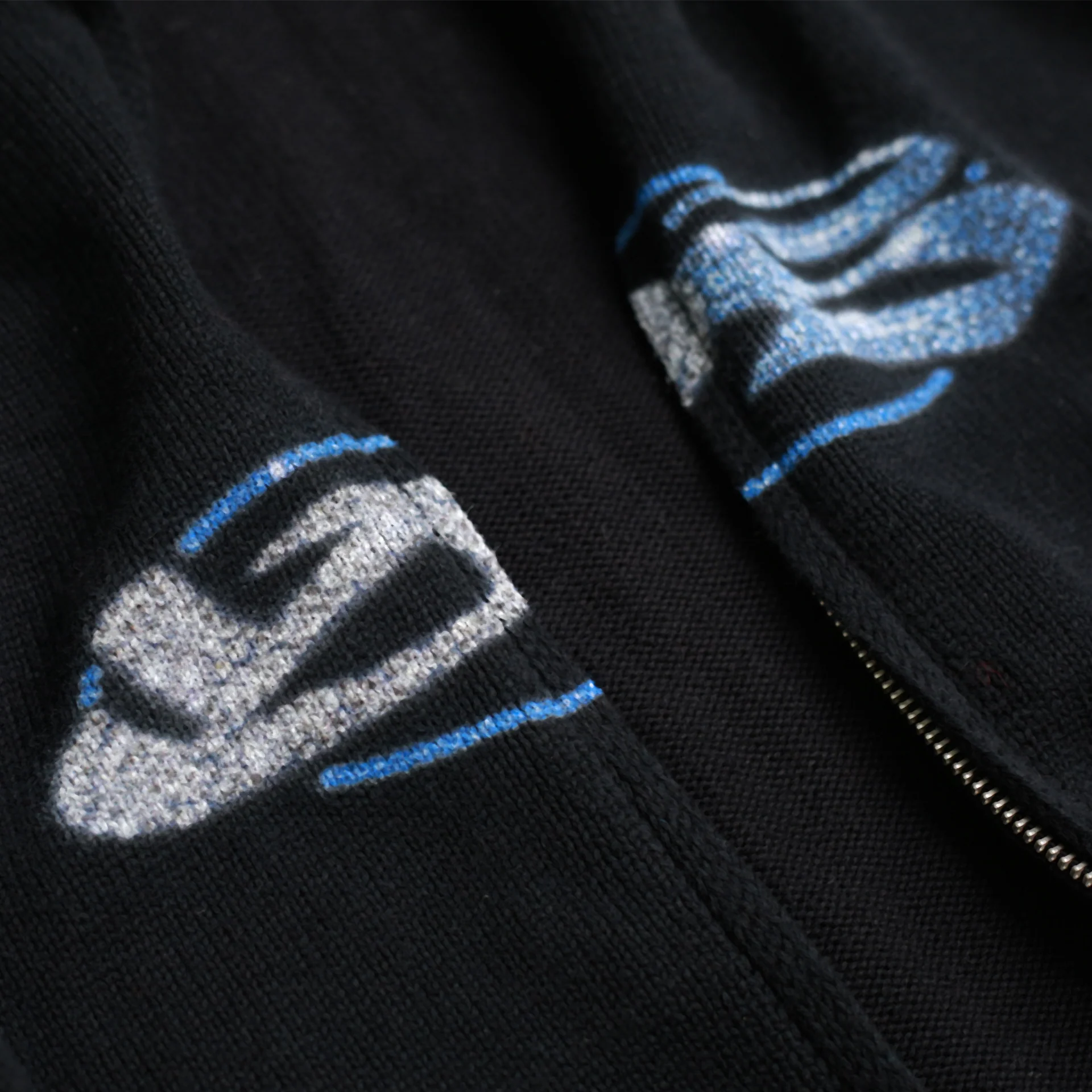Glitz Knitted Hood (Black) - Image 3