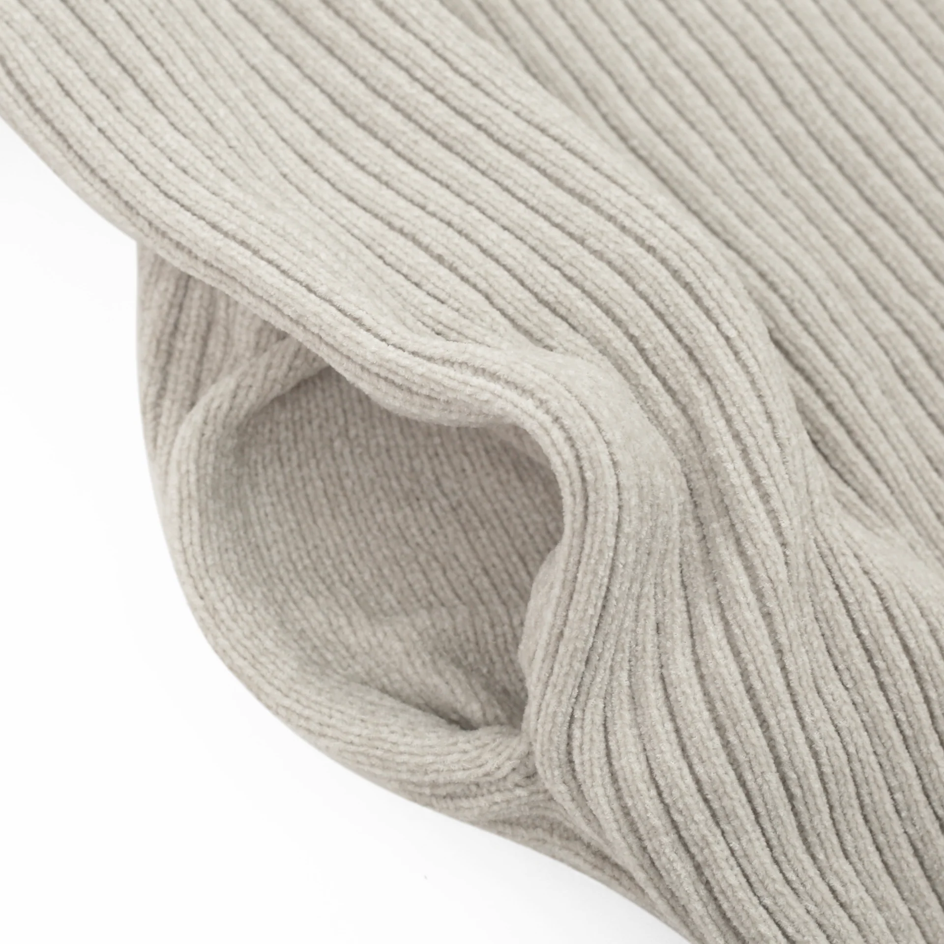 Phantasy Chenille Full Zip (Beige) - Image 3
