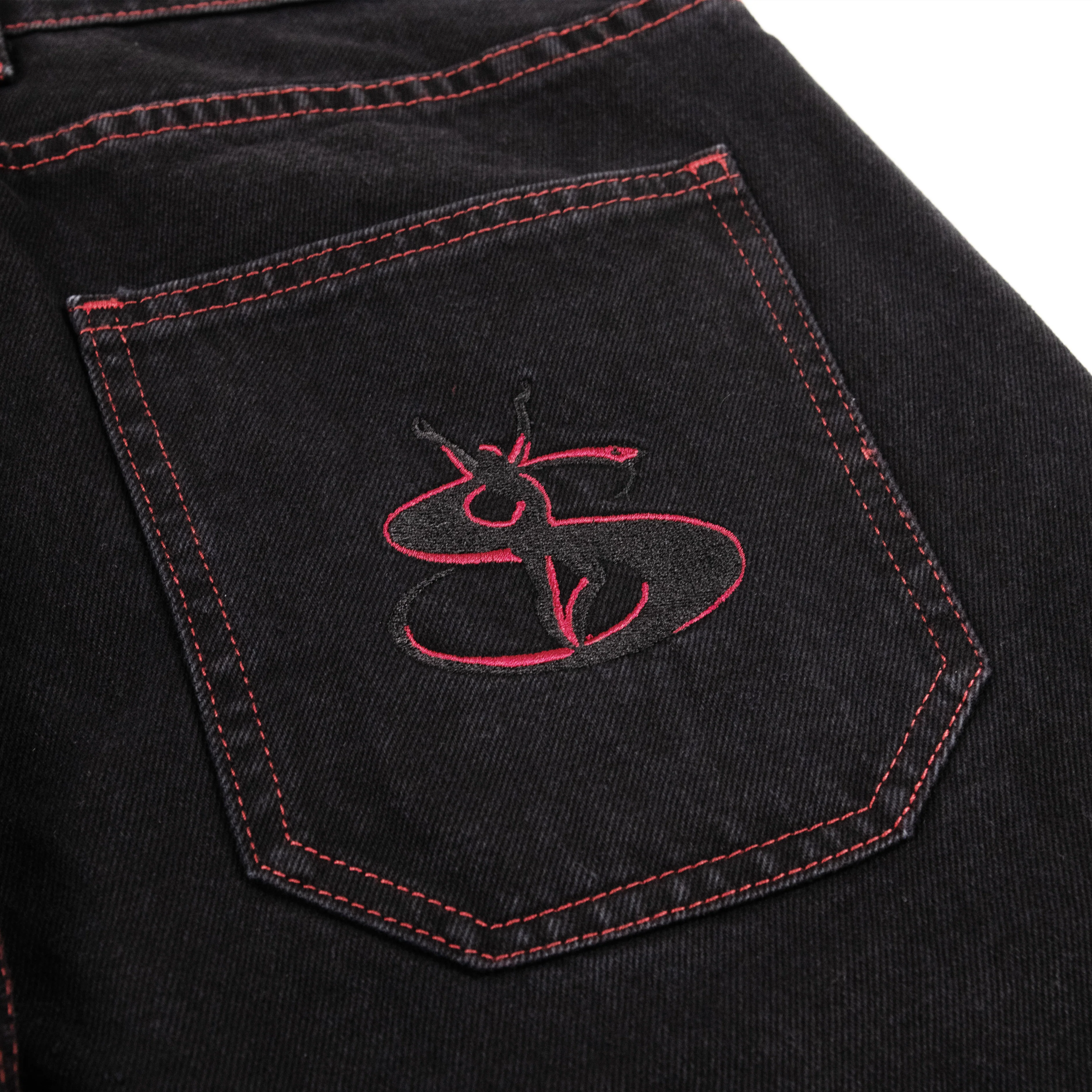 Phantasy Jeans (Washed Black) - Image 2