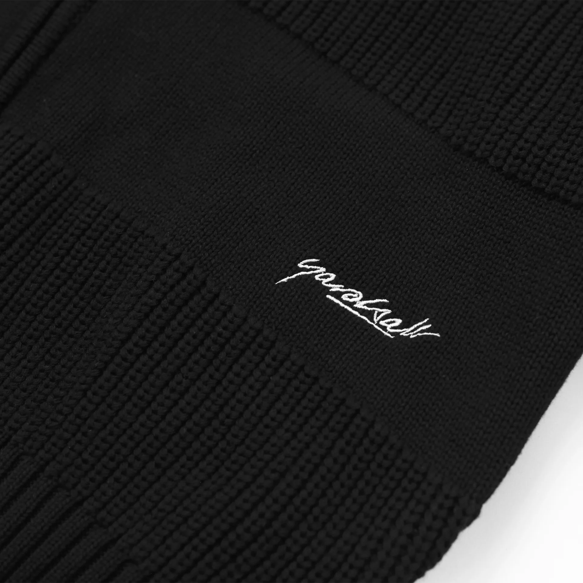 Phantasy Knitted Cardigan (Black) - Image 3