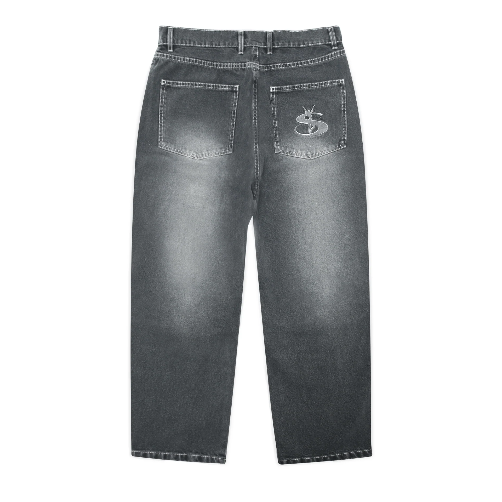Phantasy Panel Jeans (Black) - Image 3