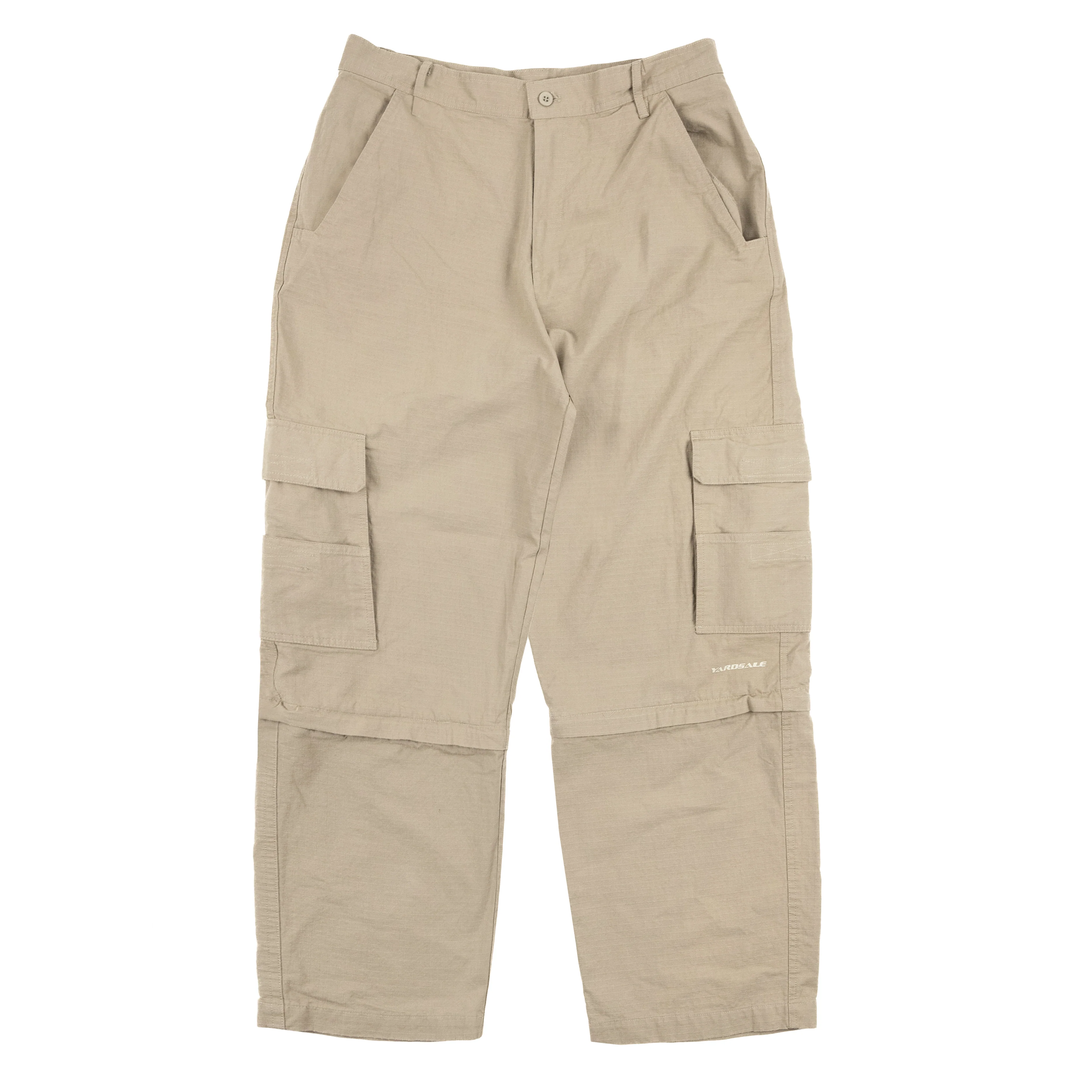 Phantasy Ripstop Cargo Zip-off Shorts (Beige)