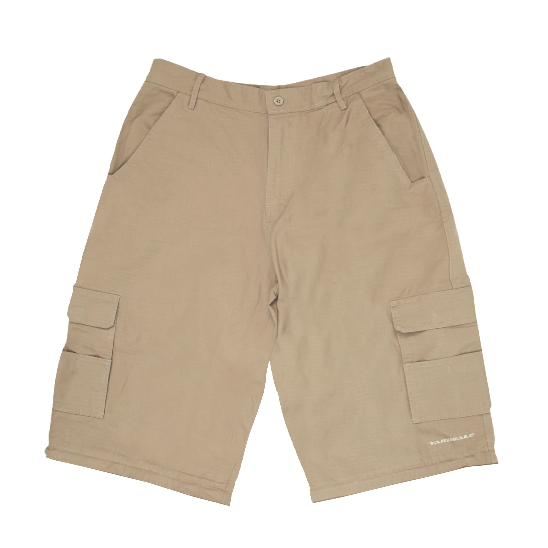 Phantasy Ripstop Cargo Zip-off Shorts (Beige) - Image 5