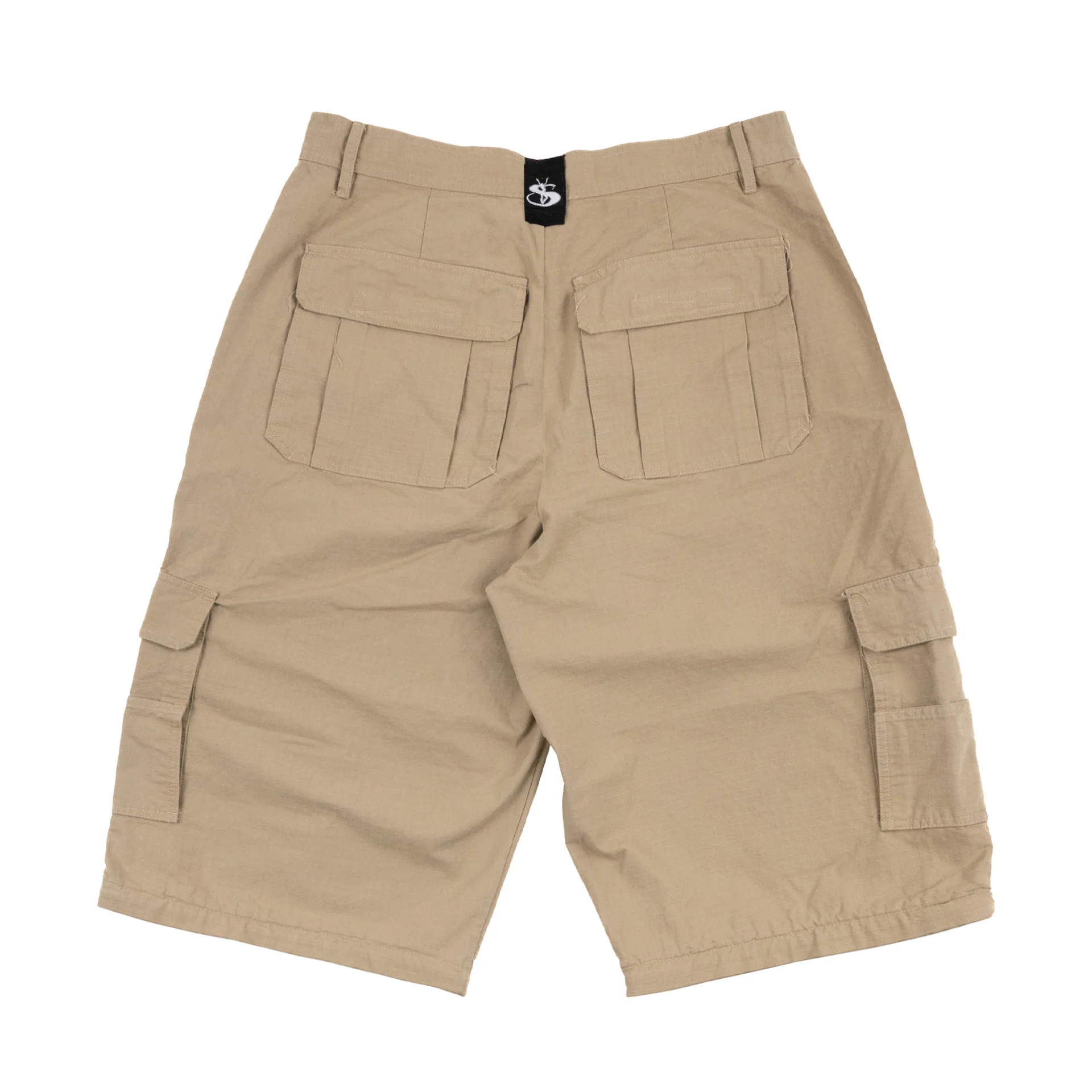 Phantasy Ripstop Cargo Zip-off Shorts (Beige) - Image 6