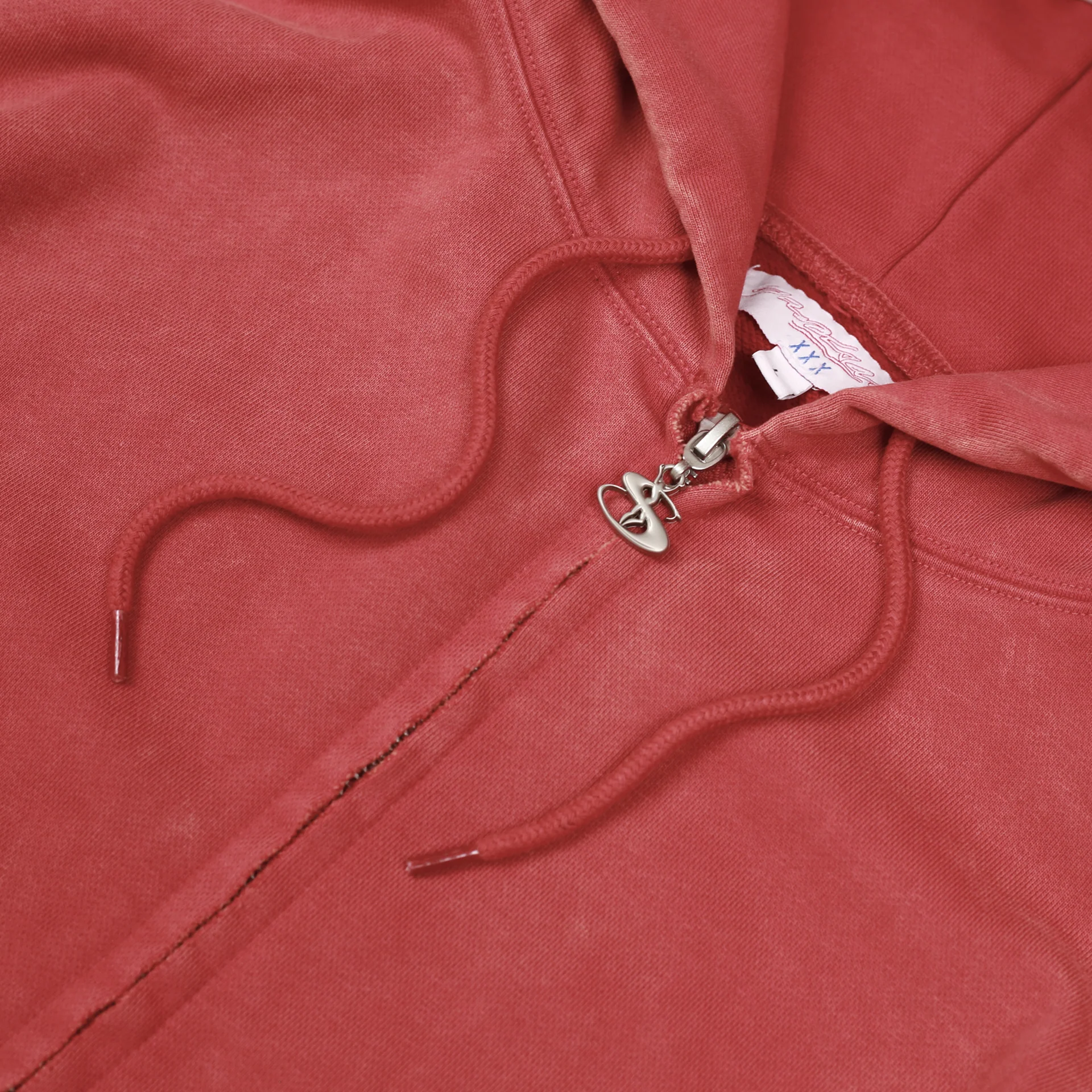 Raw Edge Hood (Red) - Image 2