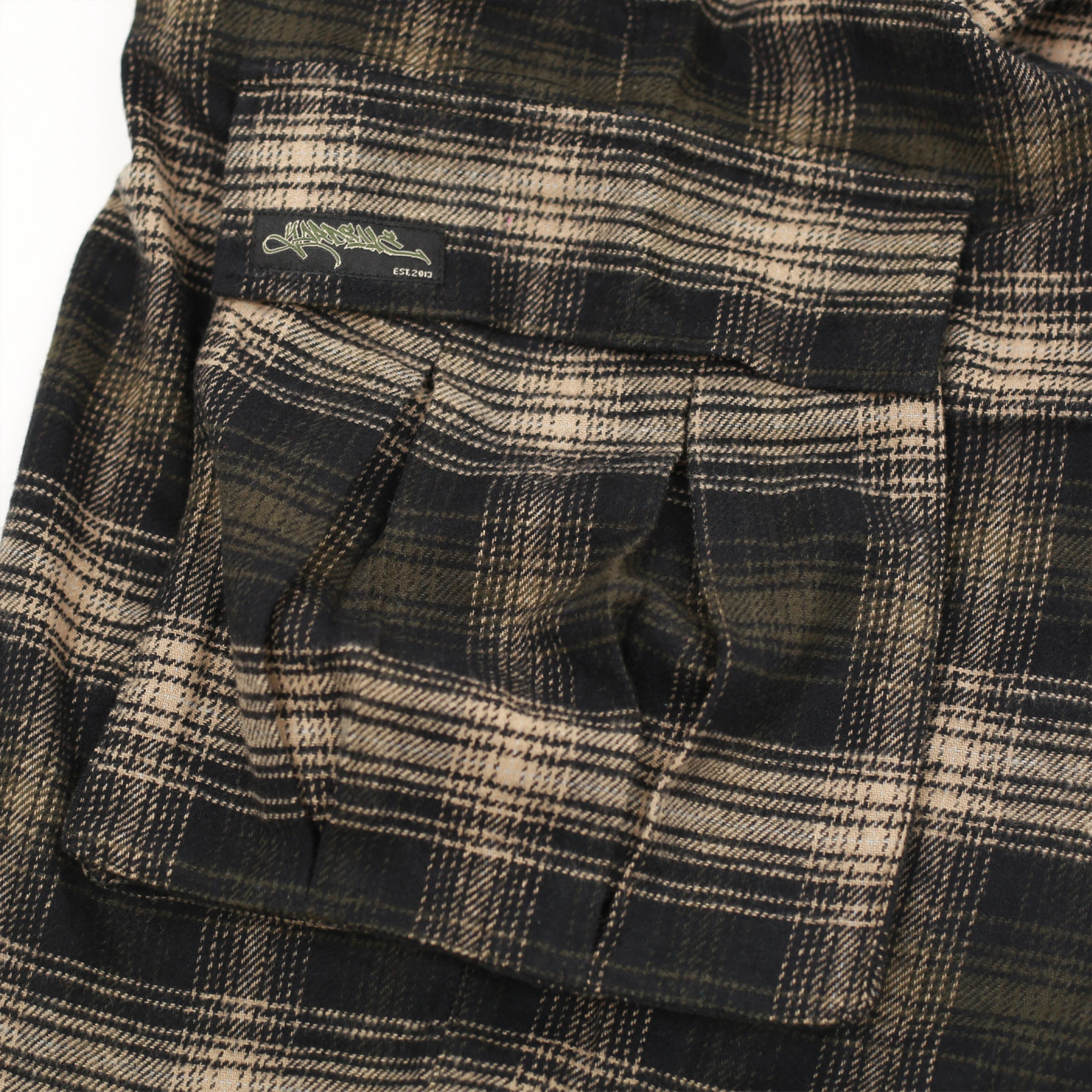 Shoreline Plaid Shorts (Brown) - Image 4