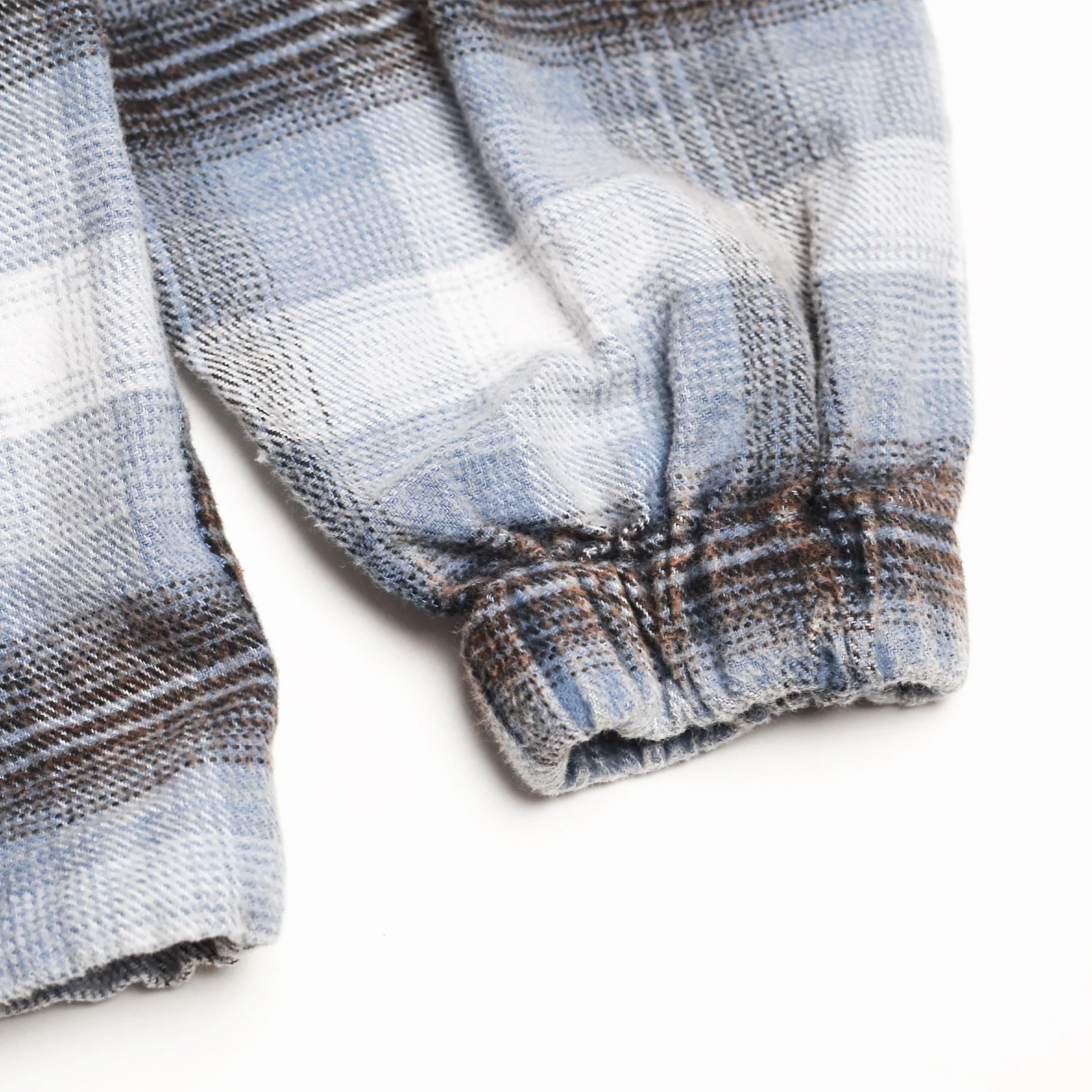 Tartan Fullzip Hood (Blue) - Image 5