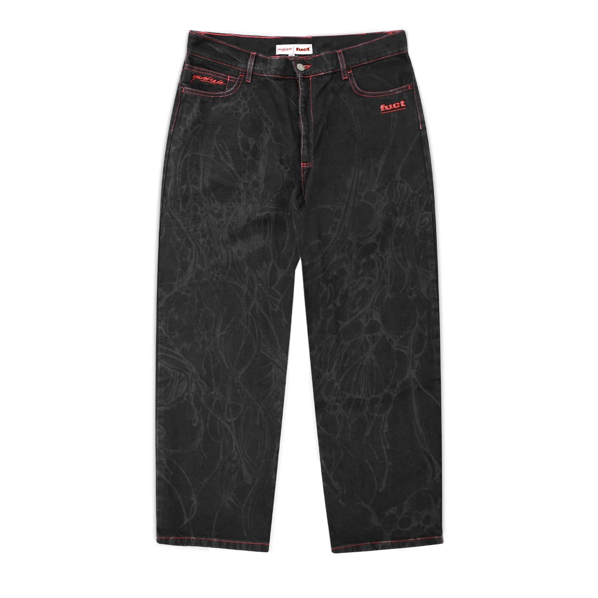 YS x Fuct Ripper Jeans (Black) - Image 2