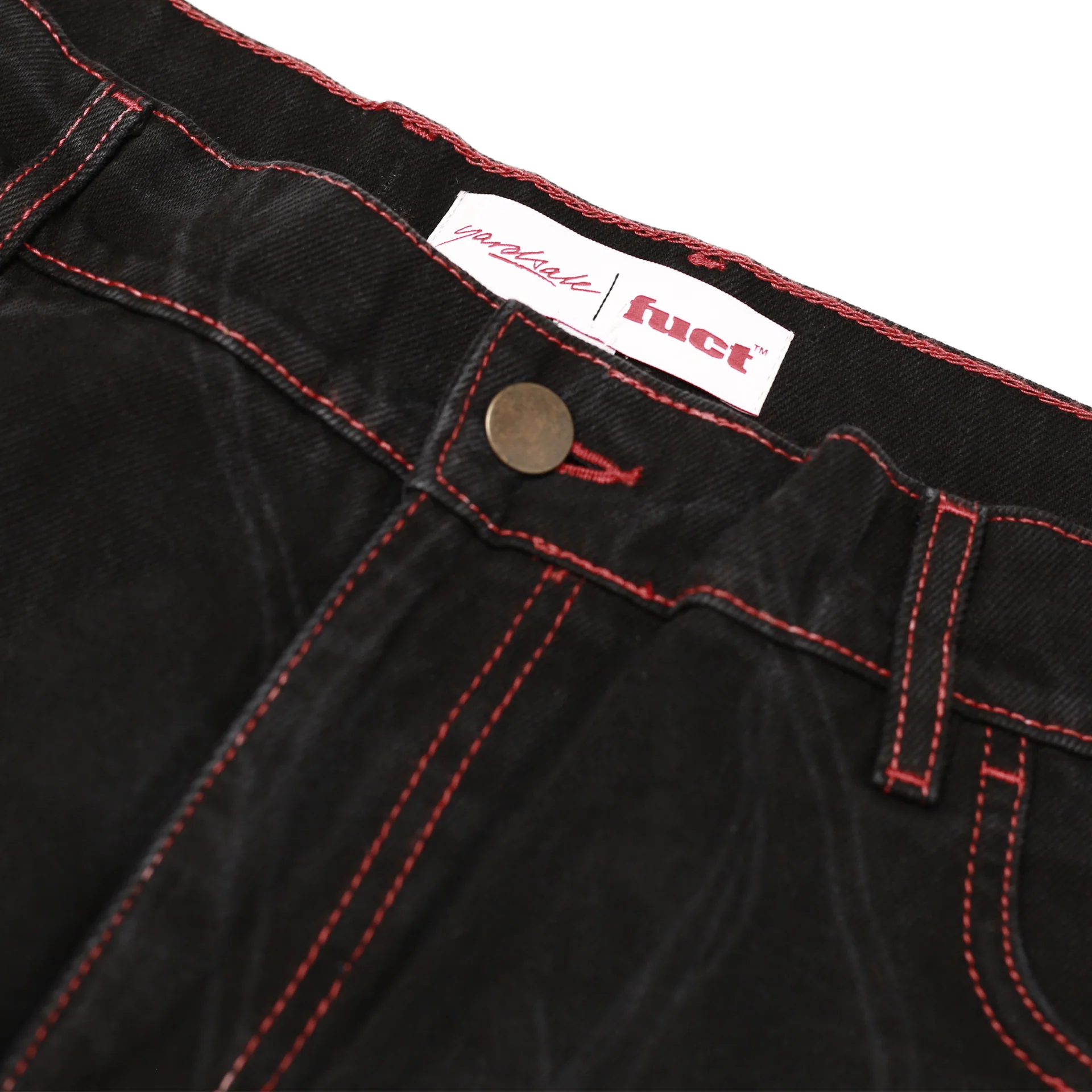YS x Fuct Ripper Jeans (Black) - Image 6